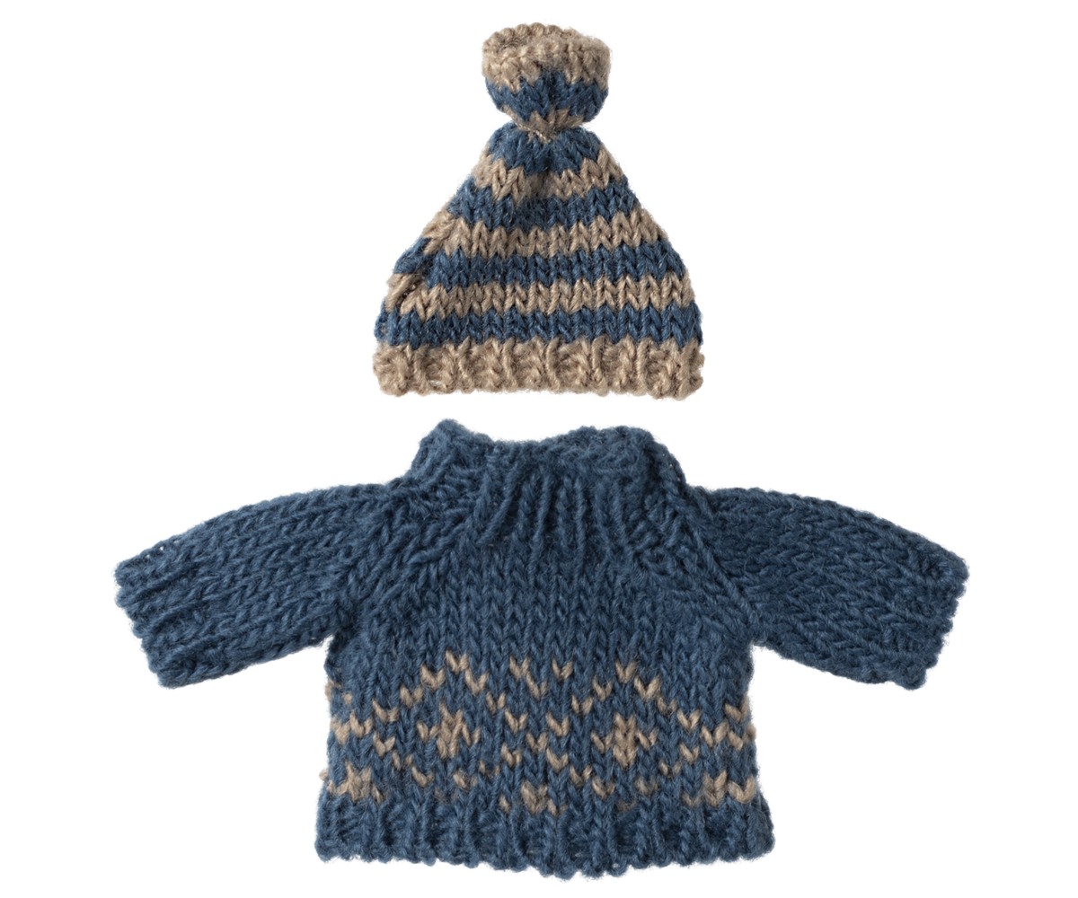 Jersey y gorro de punto, Papá ratón