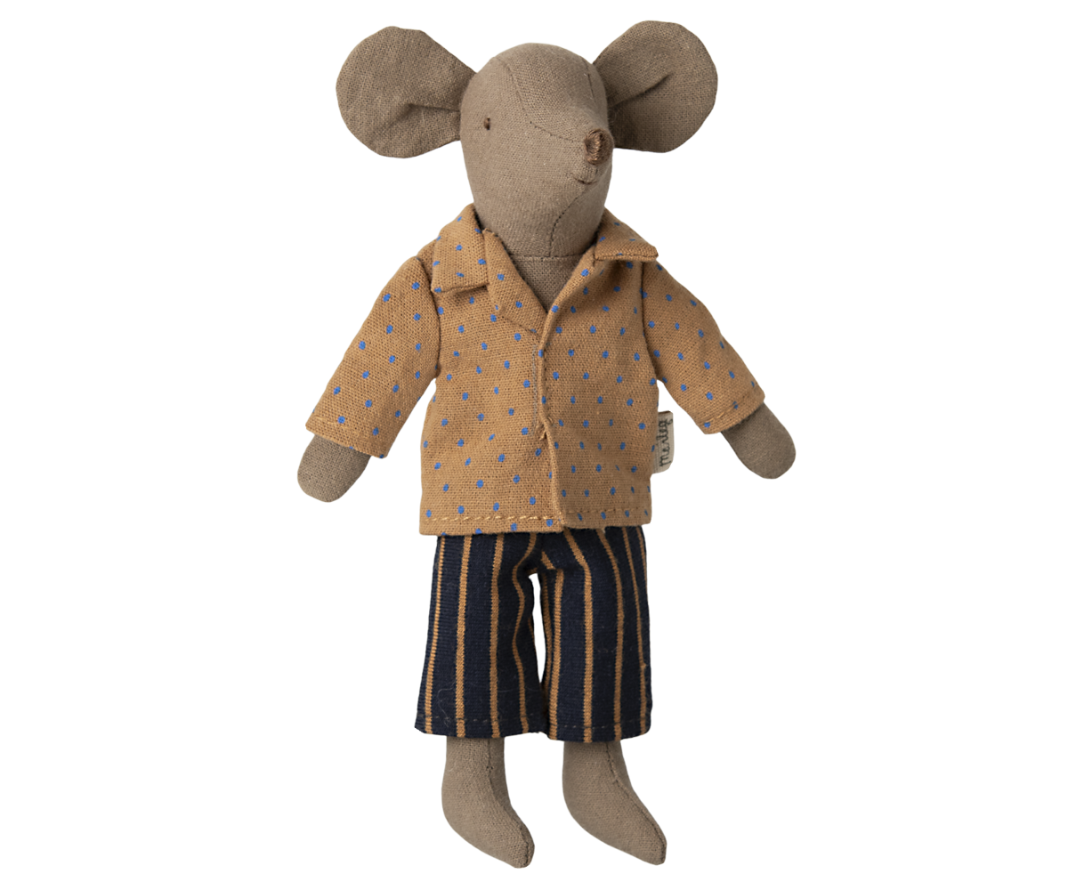 Camisa y pantalones a rayas, Papá ratón