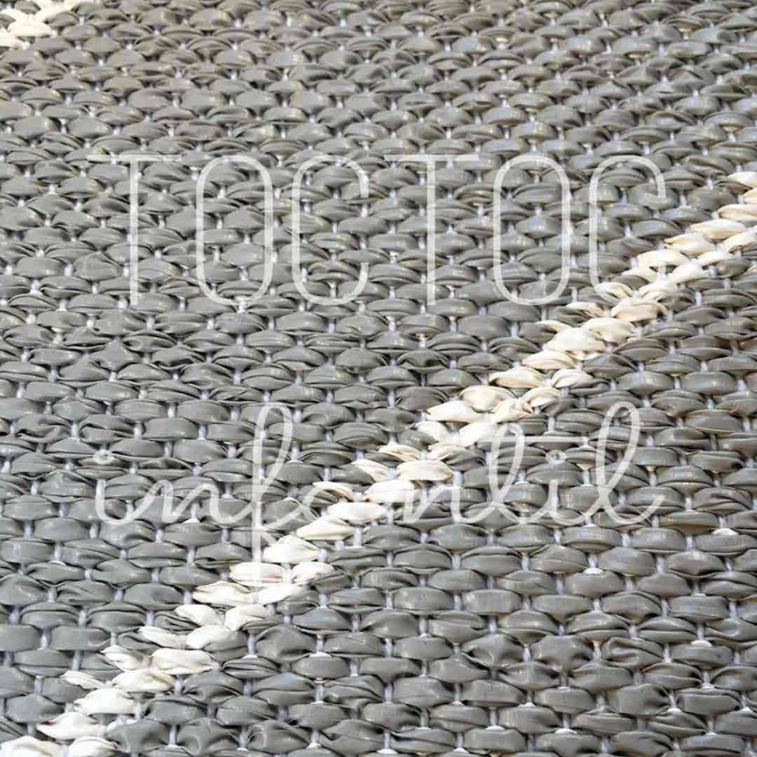 Alfombra Vinílica Gris | Rita 70x250