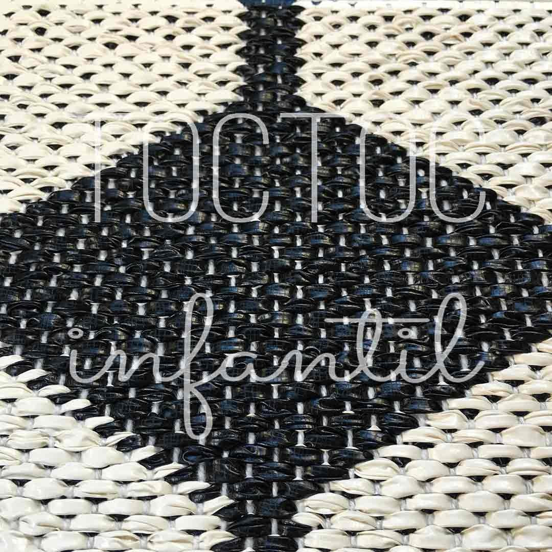 Alfombra Vinílica Negra | Anna 70