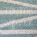 Alfombra Vinílica | Helmi Turquesa 70x200