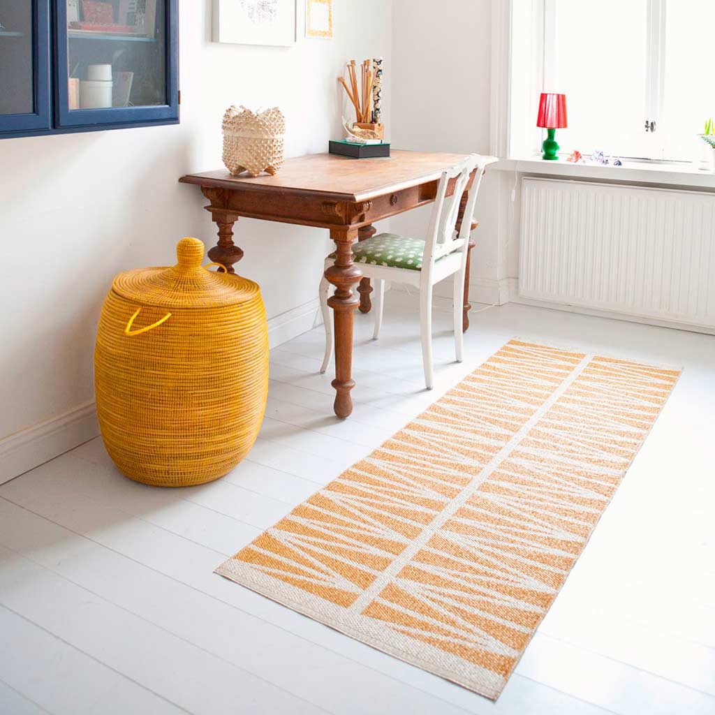 Alfombra Vinílica | Helmi Amarillo 70x200