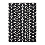 Alfombra Vinílica | Karin Negro 70x250