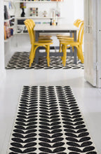 Alfombra Vinílica | Karin Negro 70x200