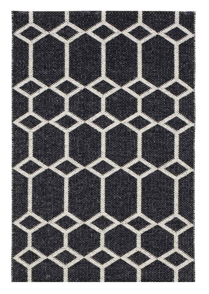 Alfombra Vinílica | Ingrid Negra 70x200