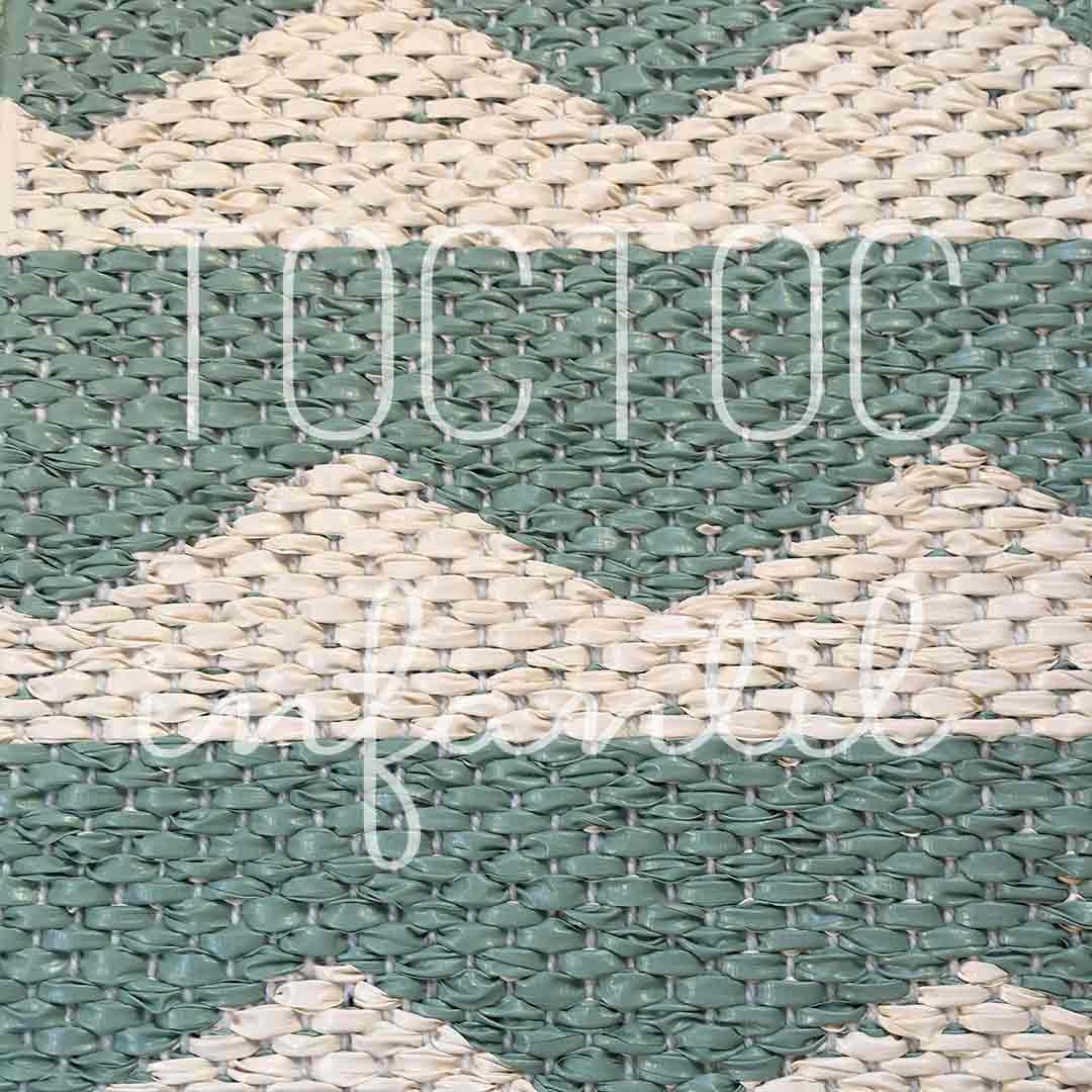 Alfombra Vinílica | Gittan Menta 70x200