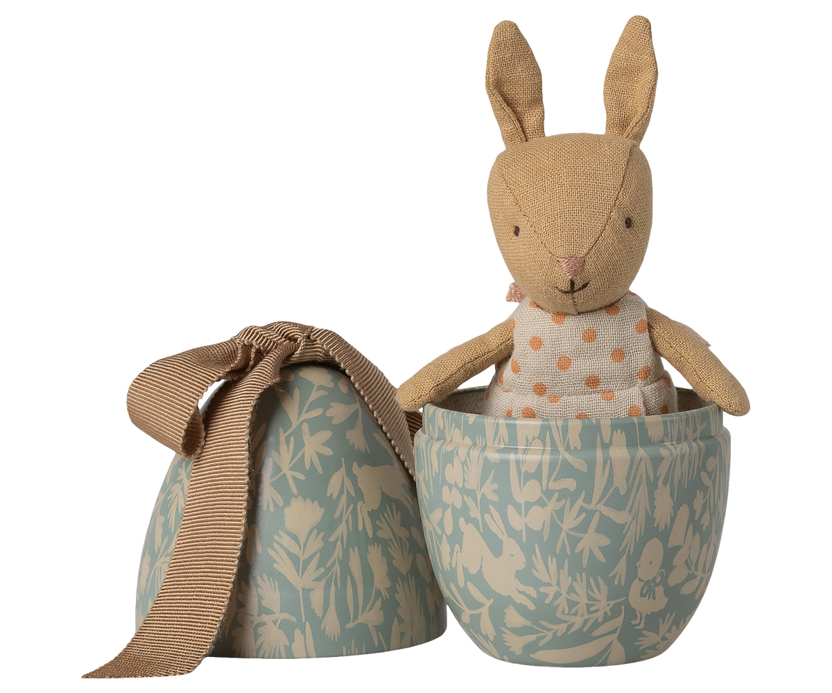 Huevo de Pascua con microconejo, Pequeño