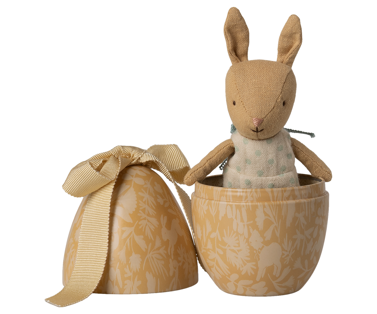 Huevo de Pascua con microconejo, Pequeño