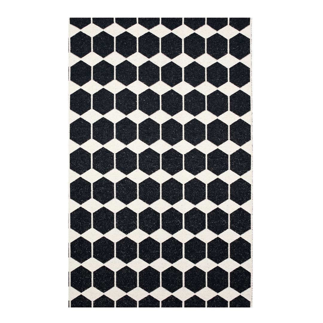 Alfombra Vinílica Anna Black 150x200