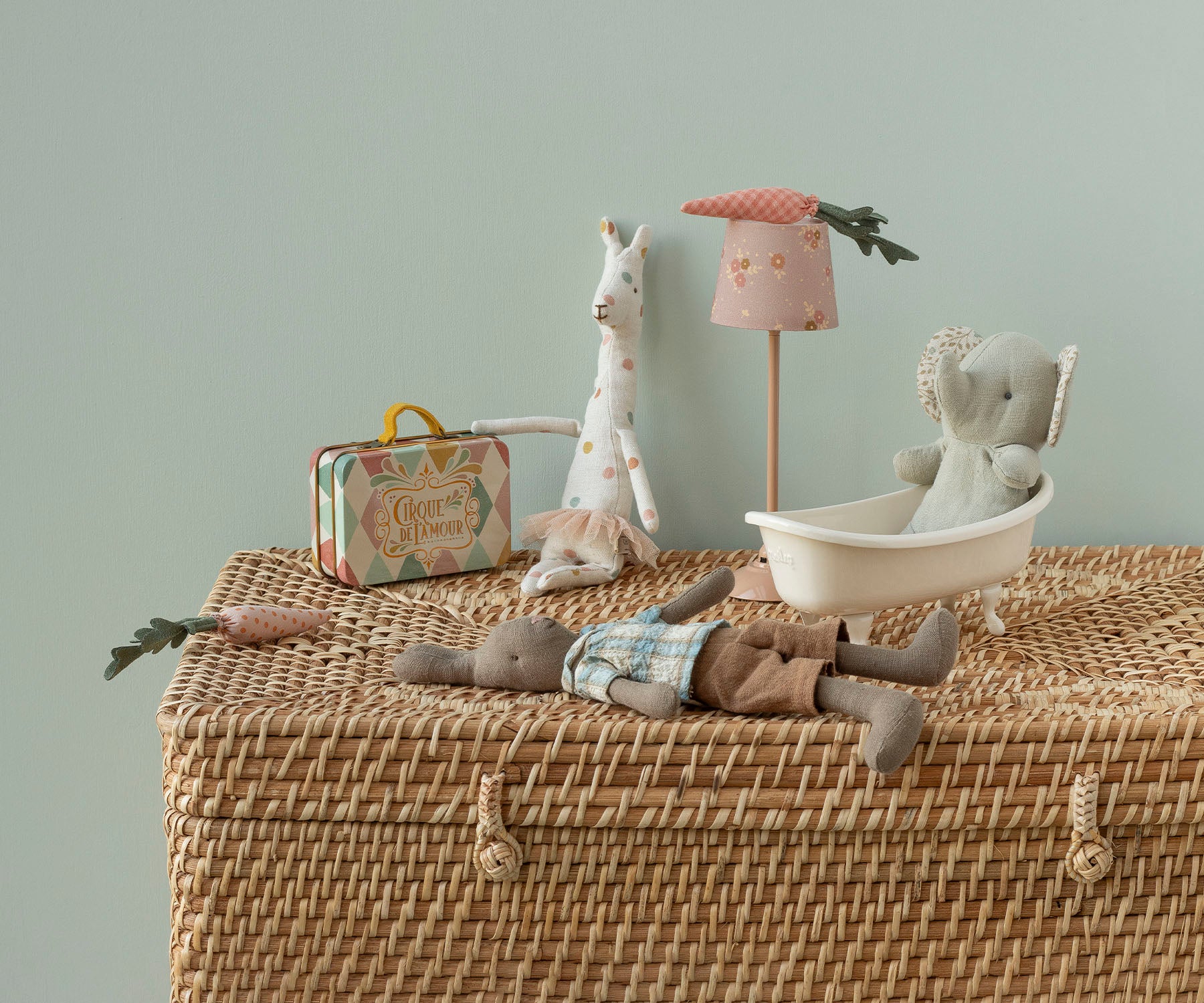 Maleta pequeña, Harlequin
