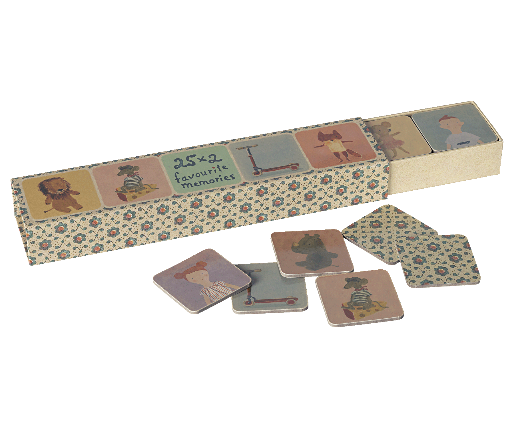 Juego de memoria, 50 piezas.