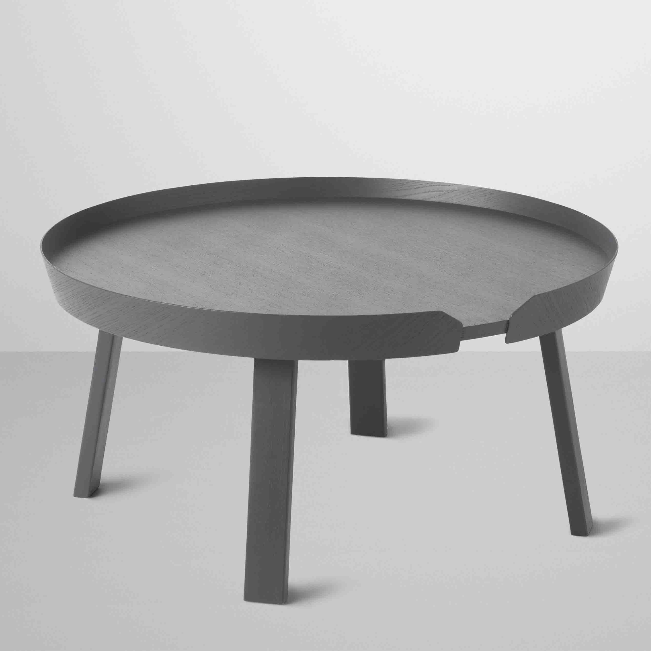 Around anthracite large side table