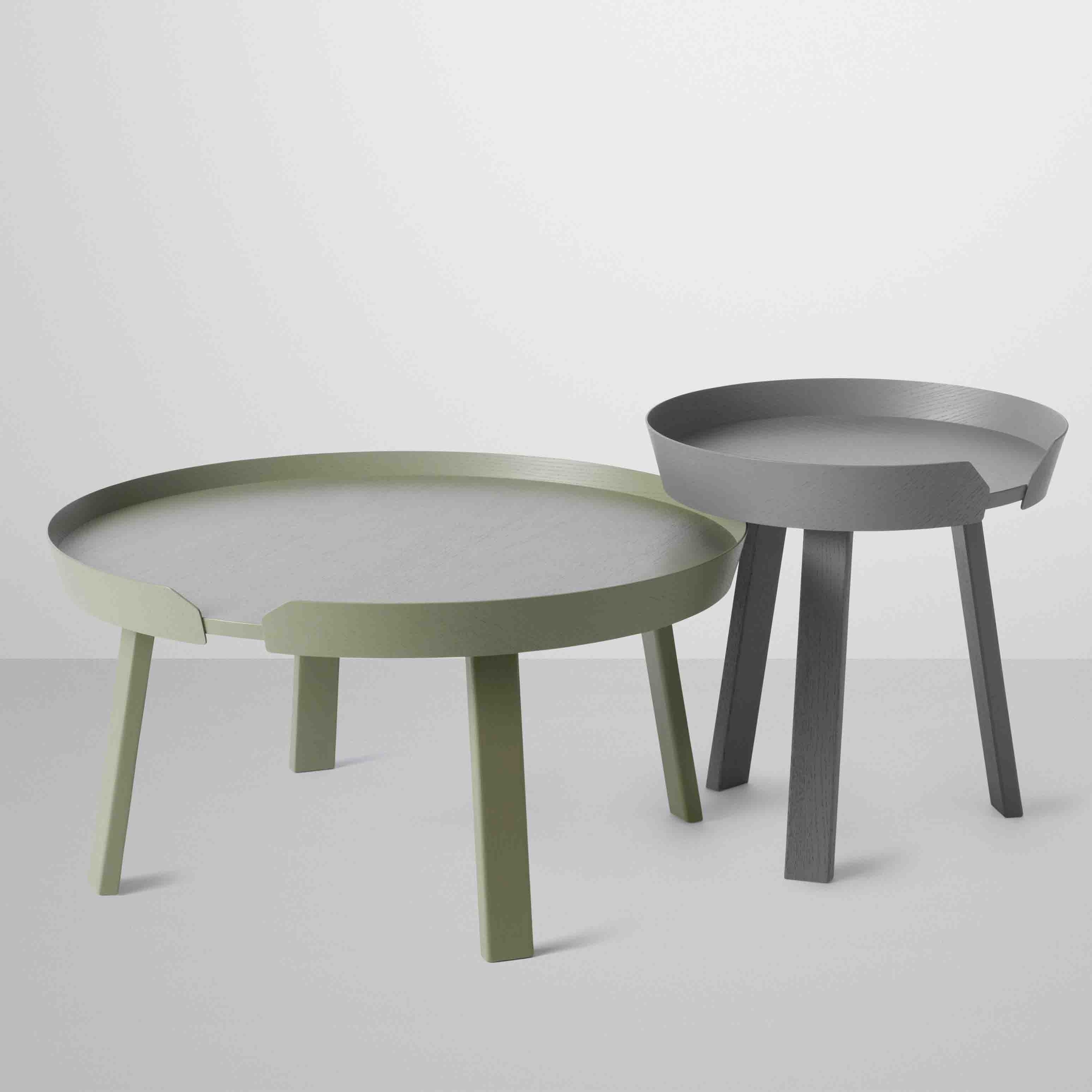 Around anthracite large side table