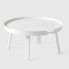 Around White large side table