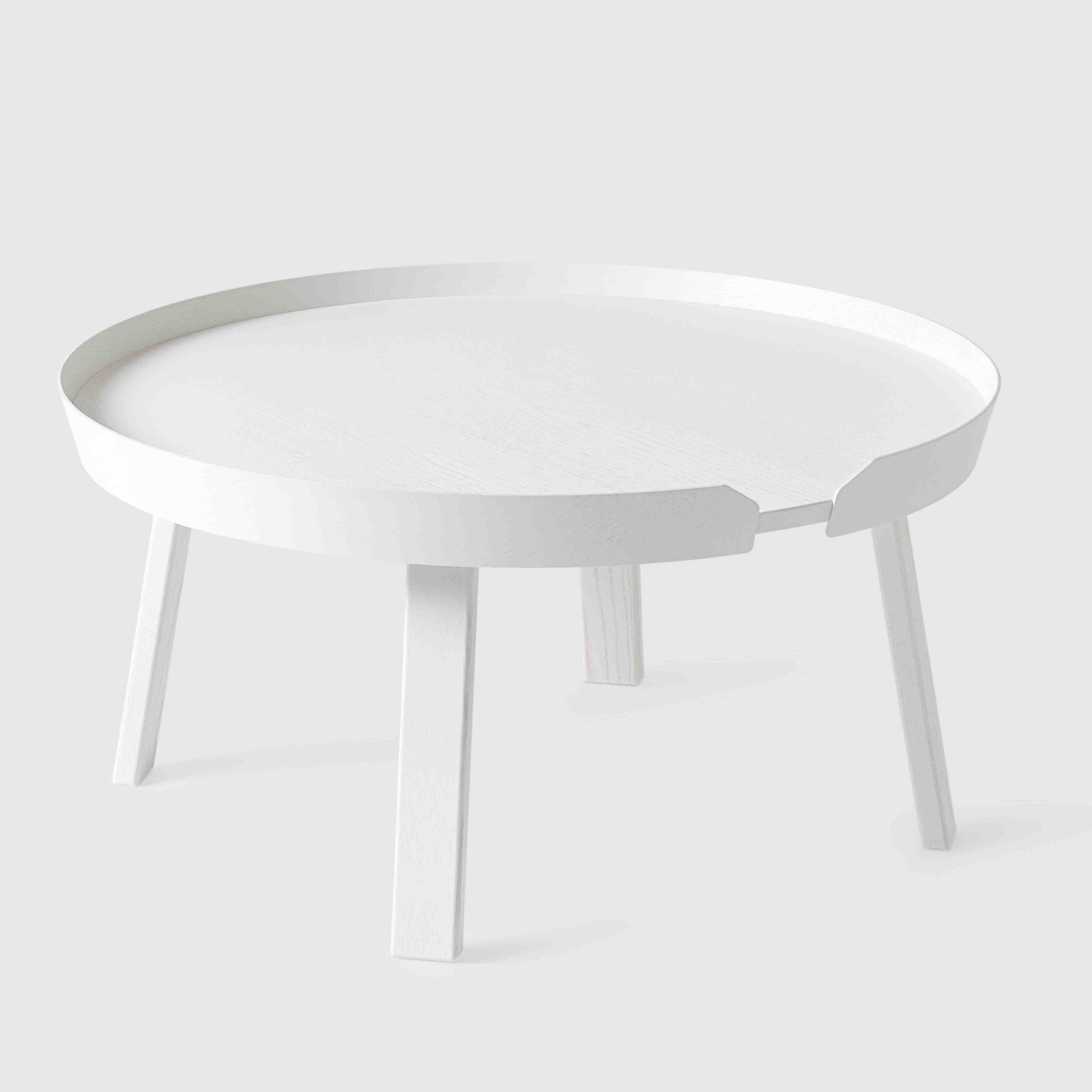 Around White large side table