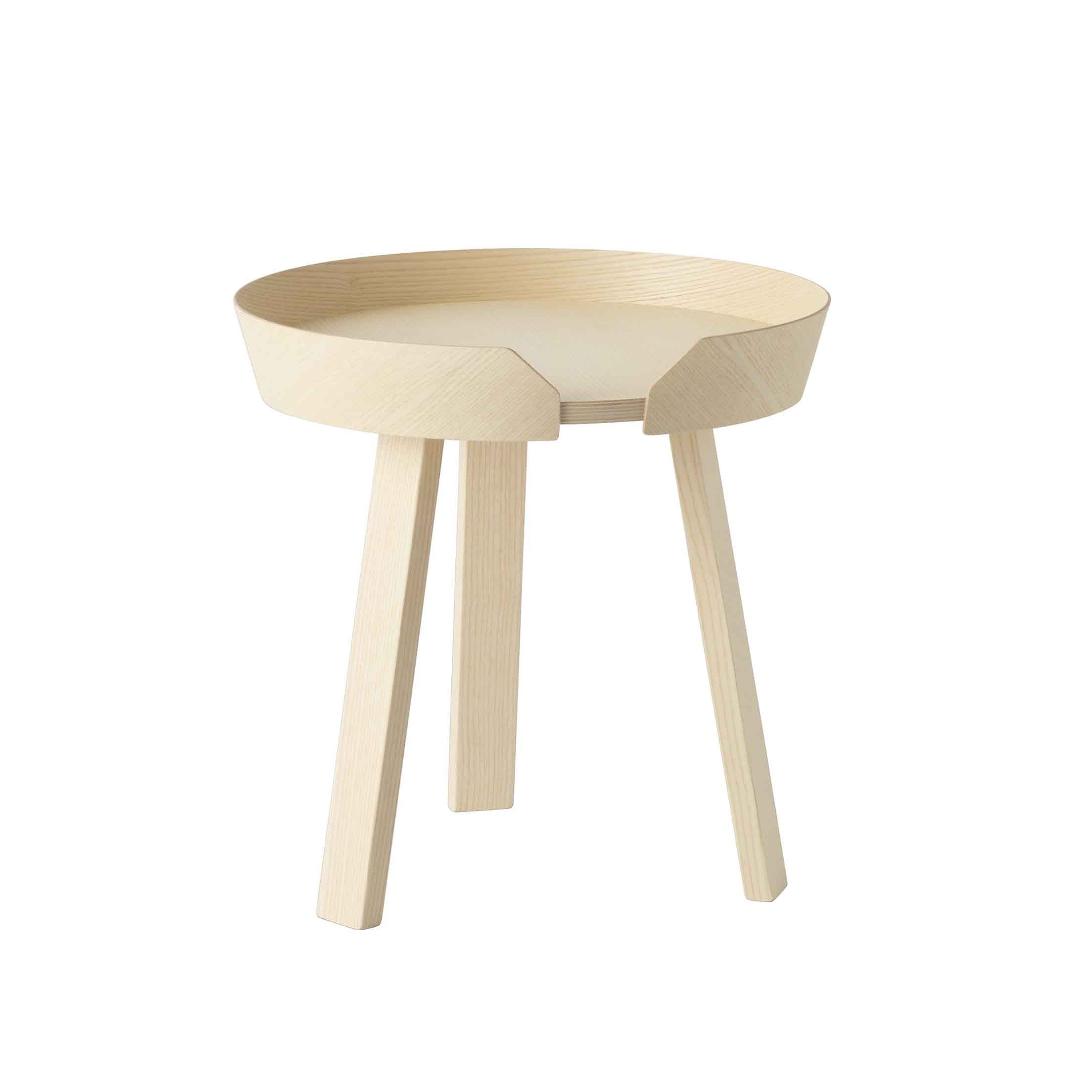 Around ash small side table