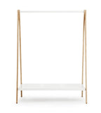 Toj large white hanging shelf