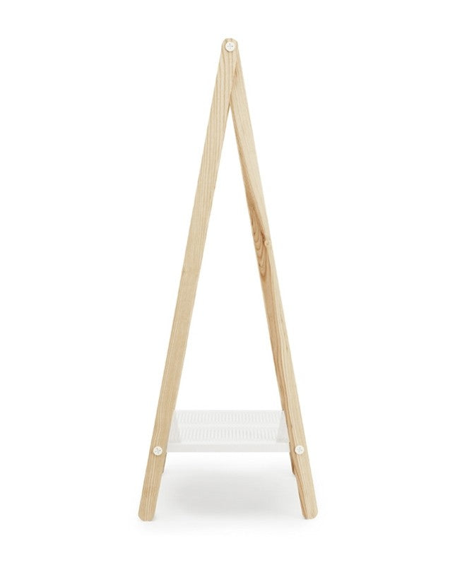 Toj large white hanging shelf