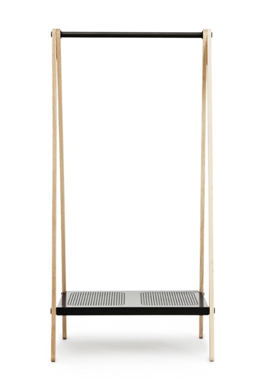 Estanteria para colgar Toj small black