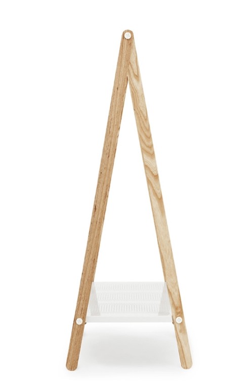 Estanteria para colgar Toj small white