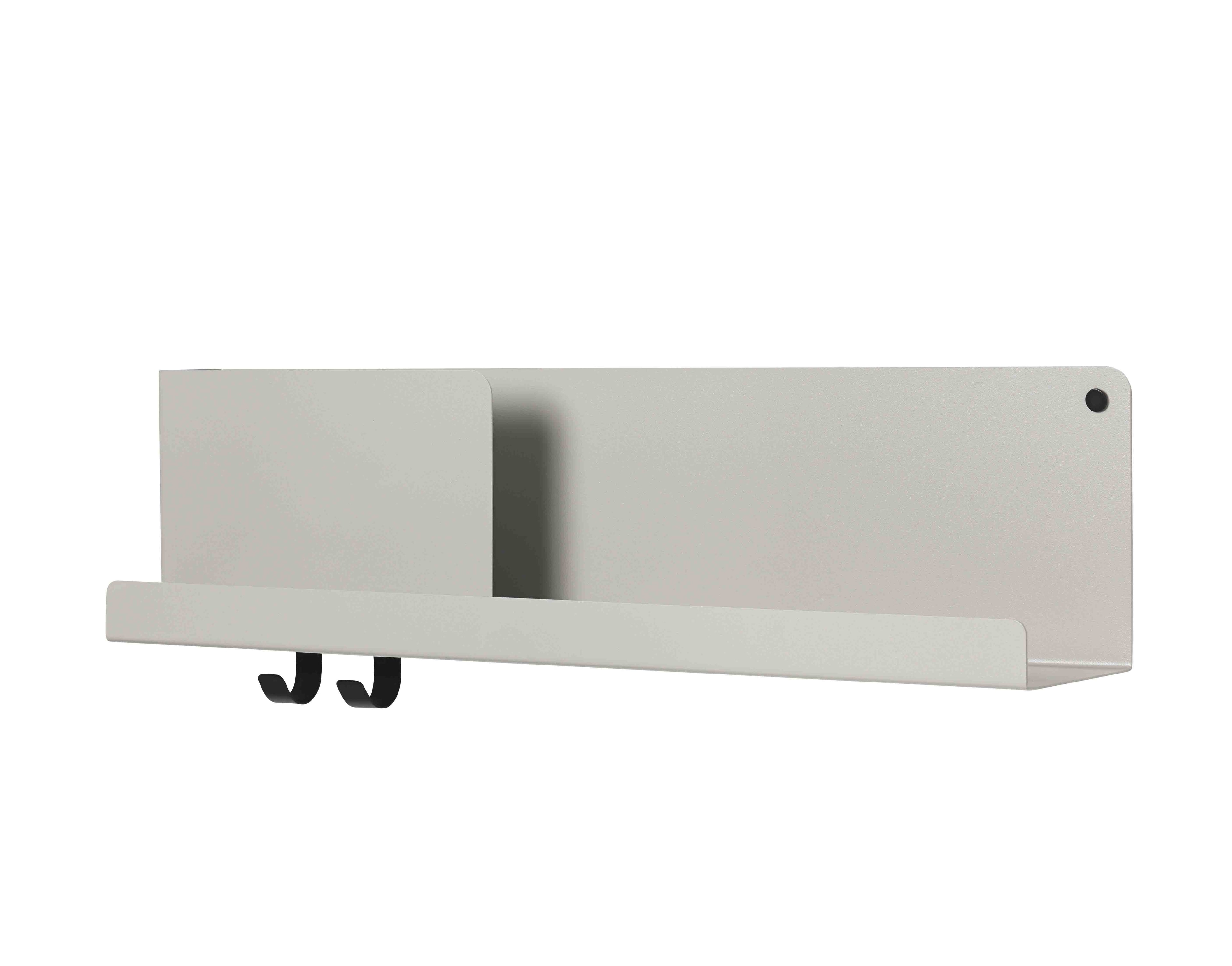 Folded Shelf, Medium Grey