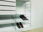 Soporte Lateral Pared Acero Cromado 100cm Tria36