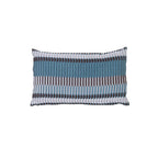 Coussin de salon plissé rouille 40x25