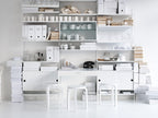 Table pliante noire 78x96cm