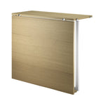 Mesa Plegable oak/| white 78x96cm