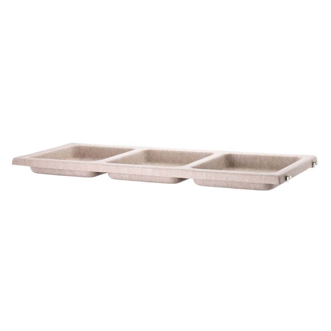 Estante Bol fieltro beig 78x30cm