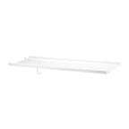 Estante Metal borde bajo blanco 78x30
