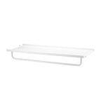 Estante Metal borde bajo blanco 78x30