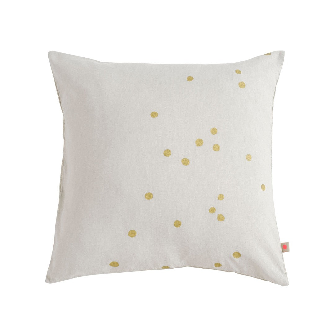 Funda Cojín | Lina Craie Pois Oro 50x50
