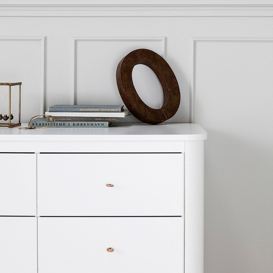 Commode | Bois 6 Tiroirs Chêne/Naturel