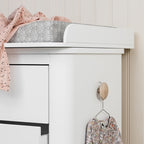 Commode | Bois 6 Tiroirs Chêne/Naturel