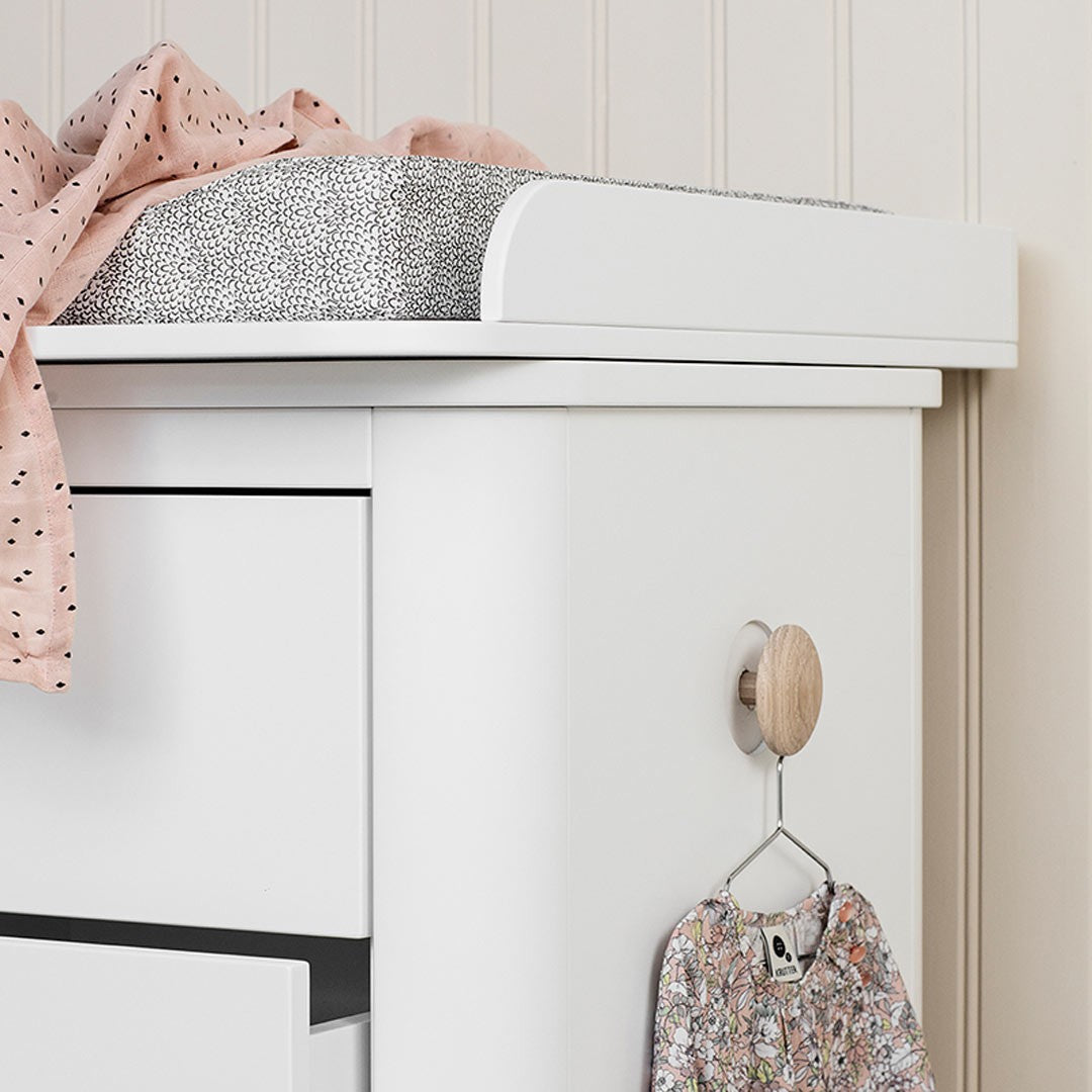 Commode | Bois 6 Tiroirs Chêne/Naturel
