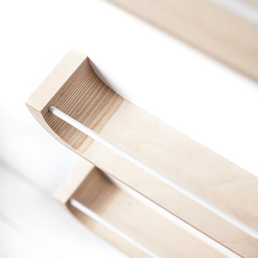Estante Xl Natural-blanco