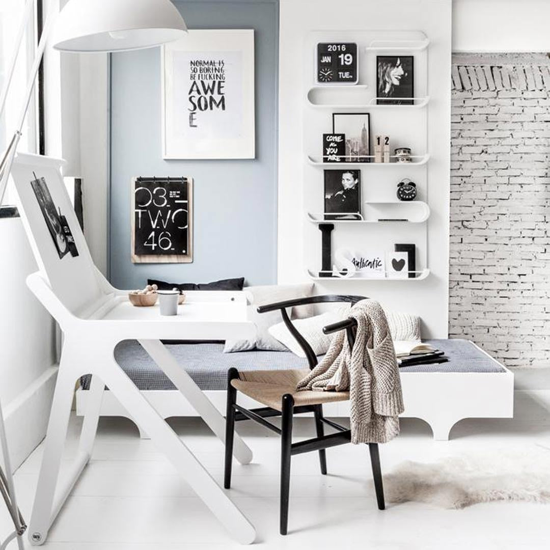 Estante Xl Natural-blanco