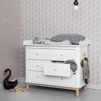 Cómoda | Wood 6 cajones Blanca