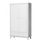 Armario 2 puertas | Wood Blanco