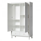 Armario 2 puertas | Wood Blanco