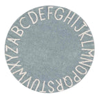Alfombra Azul | Round Abc