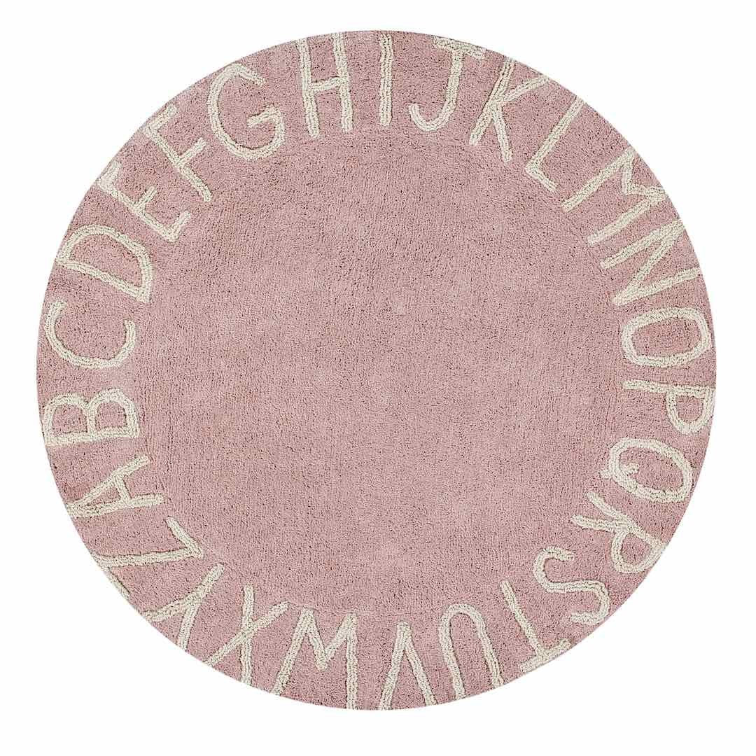 Alfombra Round | ABC Rosa