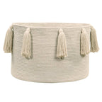 Basket | Tassels Natural