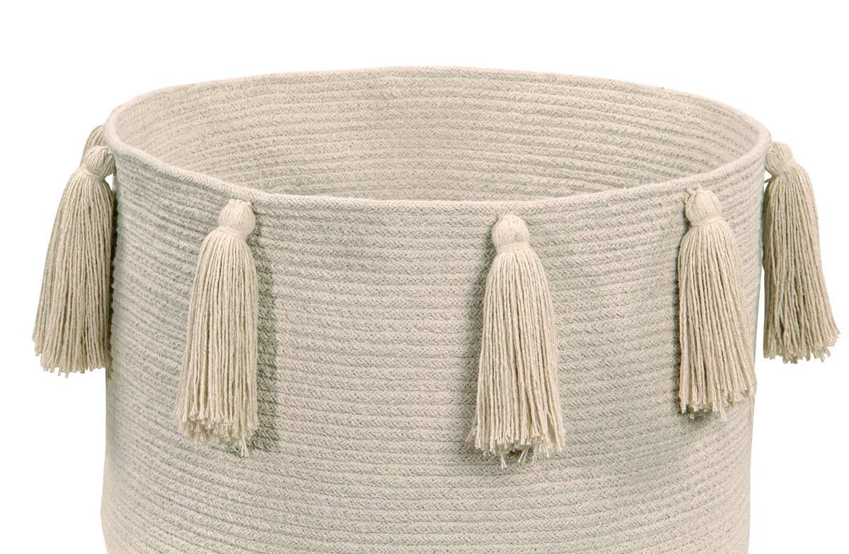 Basket | Tassels Natural