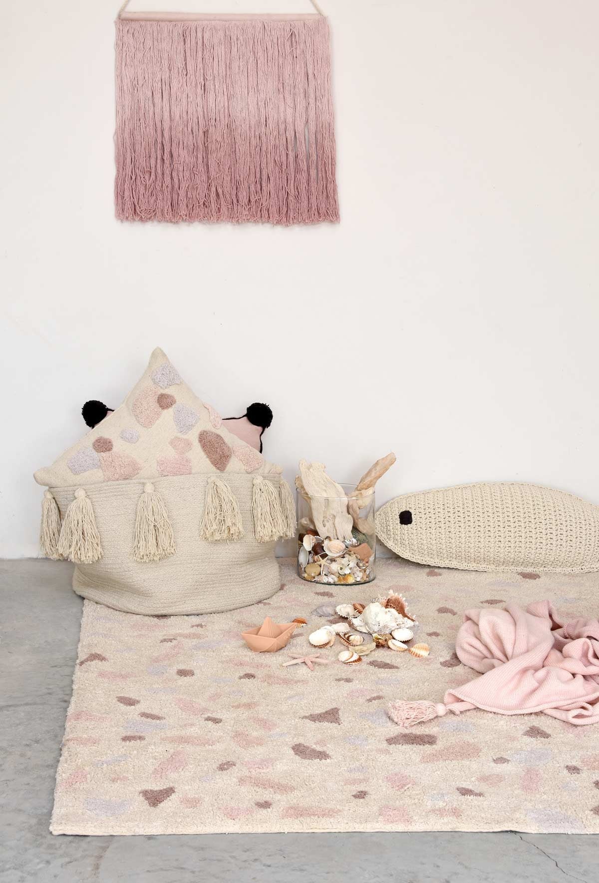 Basket | Tassels Natural