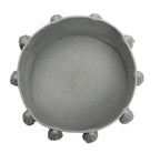 Basket | Tassels Light Grey