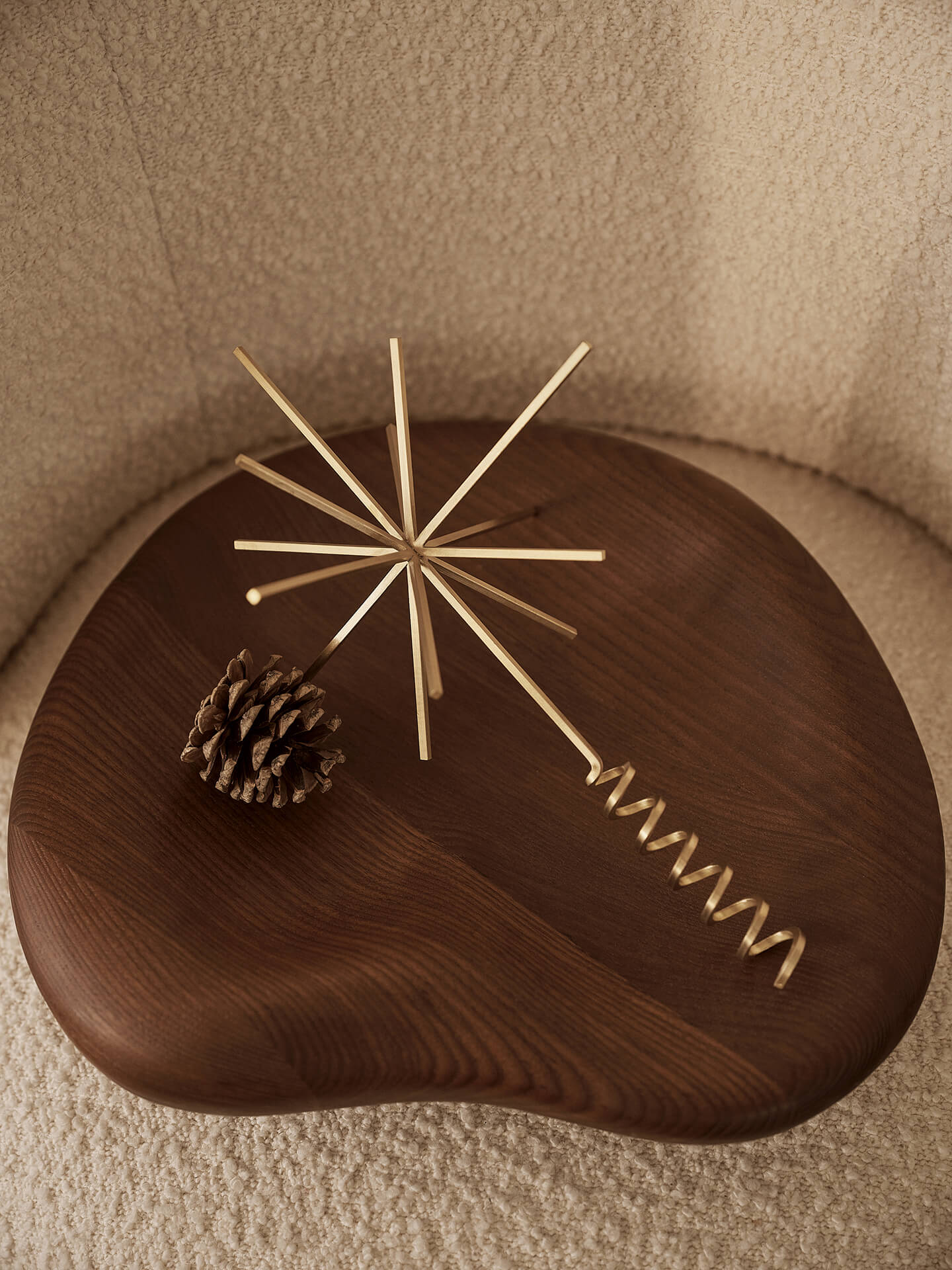 Estrella para la punta del árbol de Navidad – Latón