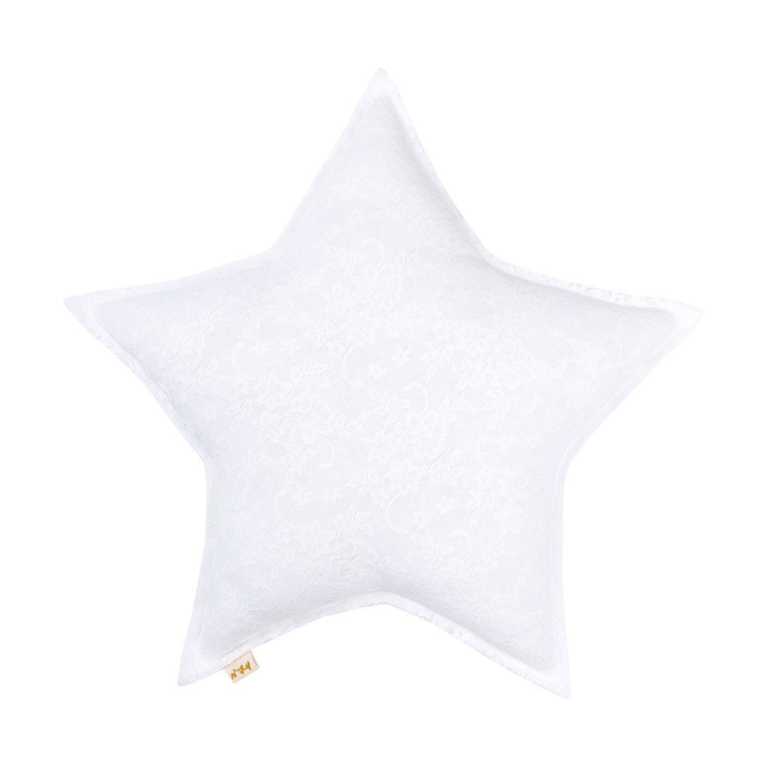 Cojin Estrella | LACE White MINI