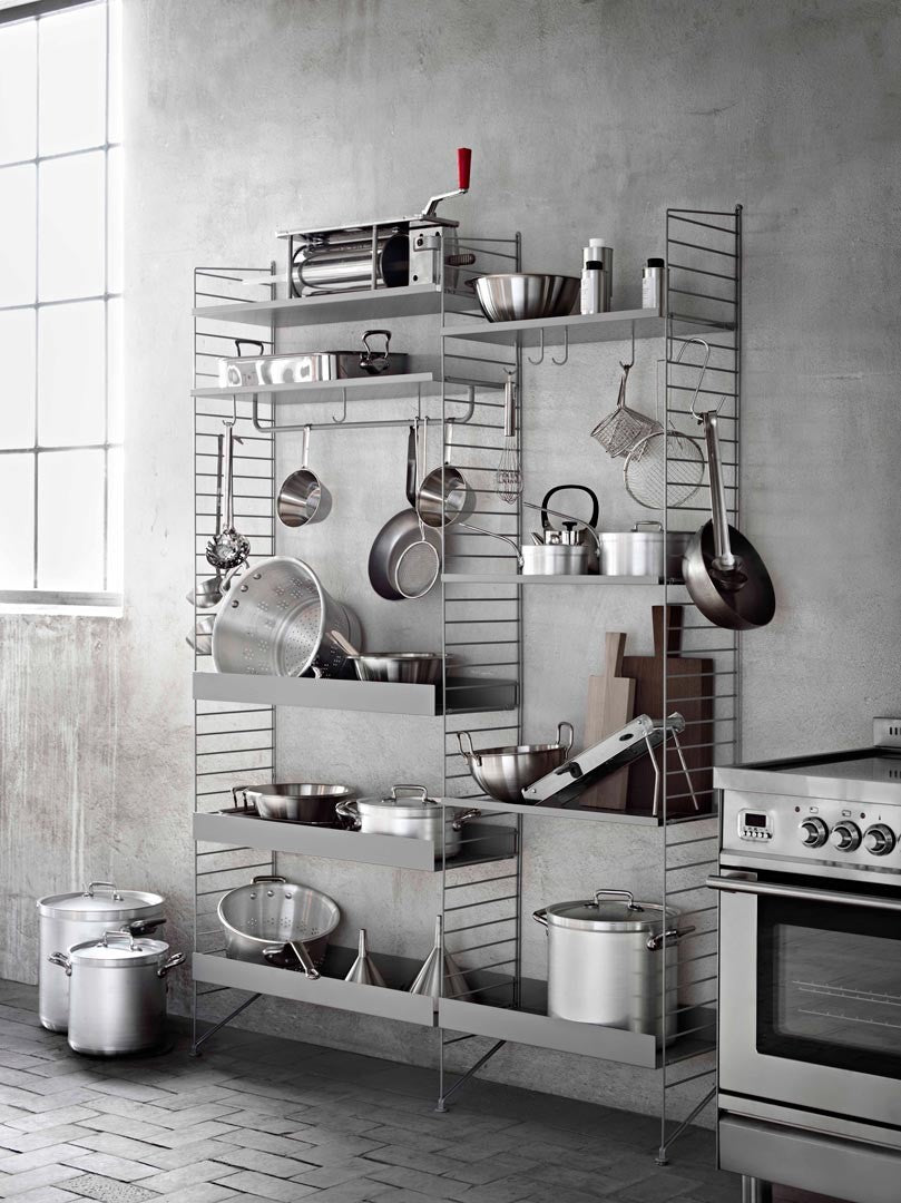 Pack 2U Panel Suelo Gris 200x30cm